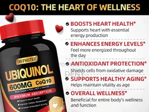Ubiquinol Coq10 600mg 120 Capsules