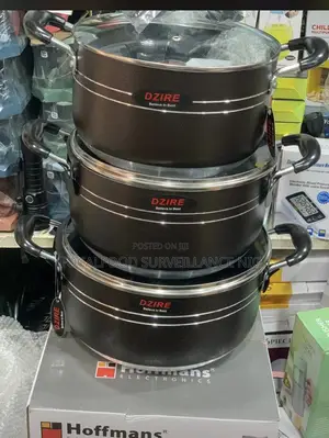 Hoffmans 3Pcs Non-Stick Pot