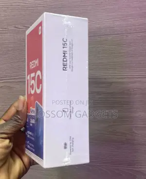 New Xiaomi Redmi 15C 4G 256 GB Black