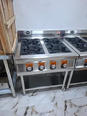 4 Burner Industrial Cooker