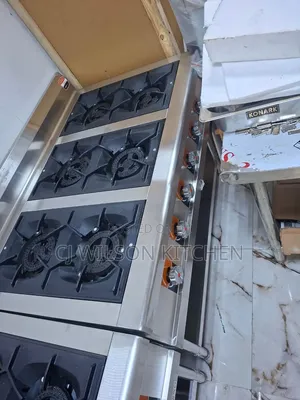 6 Burner Commercial Gas Cooker