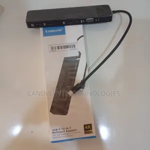 USB-C 13-in-1 Multiport Hub Dock Station Expansion