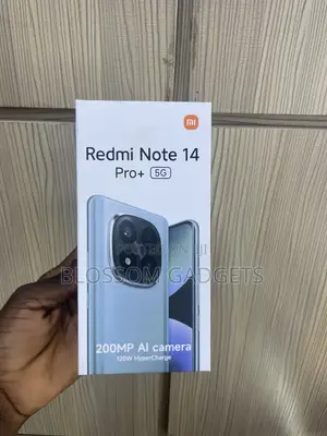 New Xiaomi Redmi Note 14 Pro+ 5G 256 GB Black