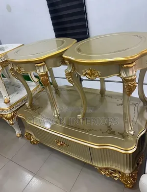 ​The Versailles Gilded Baroque Royal Center Table