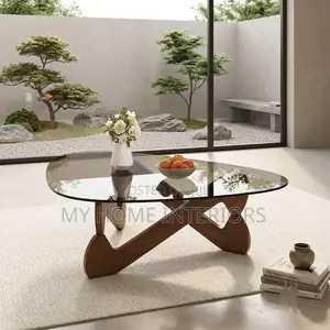 New in Intertwined Glass Top Center Table