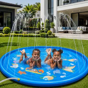 Large Kids Water Sprinkler for Outdoor-Backyard Play