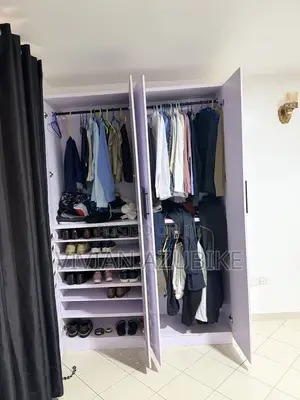 Custom Made White Wardrobe and Shoes Cabinet