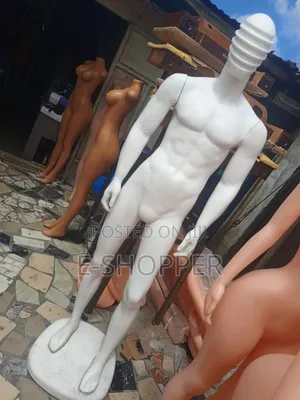 Male Full Body Mannequin - Glossy White