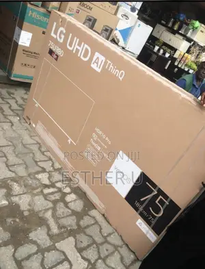 LG 75” Inches Smart TV Frameless