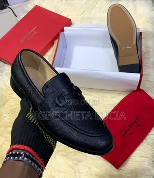 Designer Ferragamo Italian Shoes Available