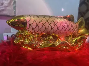 Golden Fish Sculpture