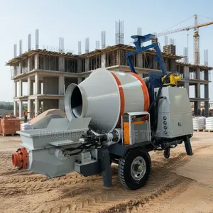 Concrete Pump With Mixer 50 Cubic