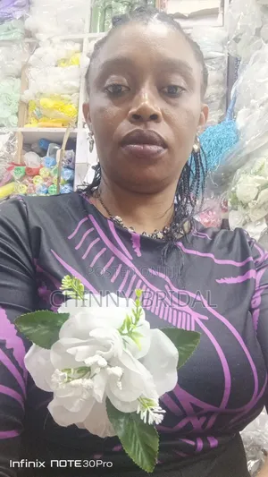 Female Chest Rose Flower