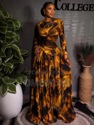 Mesh Gown Luxury