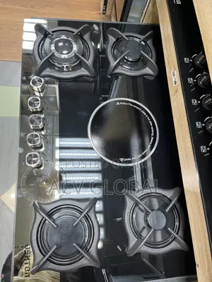 5way Gas Burner With 1 Hot Plate