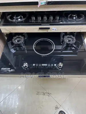 Flip Up Gas Burner With Electric Hot Plate