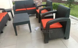 7 Seater Plastic Outdoor Set