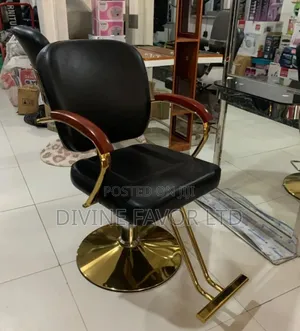 Unisex Salon Chair With Footrest