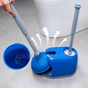 2 in 1 Plunger and Toilet Brush