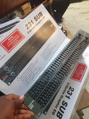 Professional DBX 231 SUB Double Equalizer