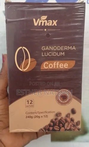 Vmax Ganoderma Lucidum (Decaffeinated Coffee*: