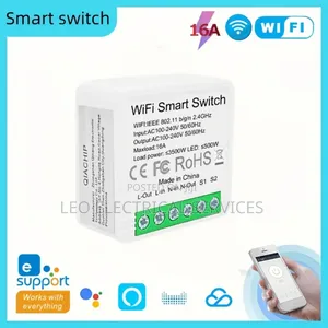 Mini WiFi Smart Switch (16A) – Control Your Home From Anywhere