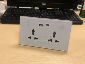 Original 16amps Double Smart Socket Wi-Fi Tuya Gateway