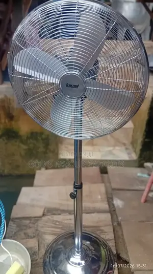 Stainless Standing Fan