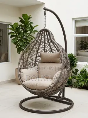 Unused PE Rattan Hanging Egg Chair Stand (Clearance)