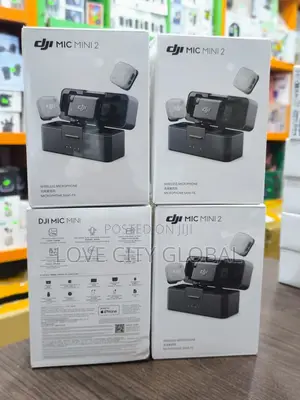 DJI Mic Mini 2 (2 TX+ 1 RX +Case) ANC Wireles Microphone Camera/iPhone