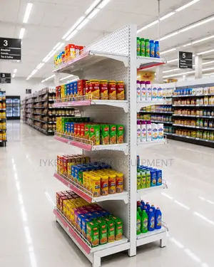 Double Side Supermarket Shelves