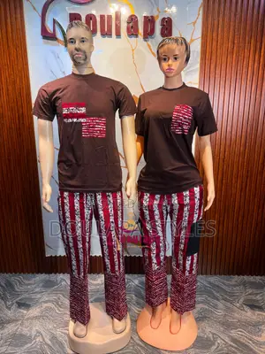 BooBae Ankara Tees Set