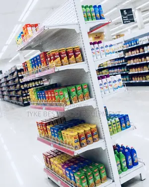 Double Side Supermarket Shelves