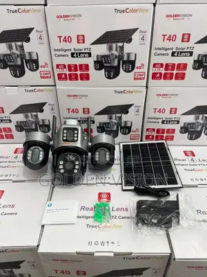 4Lens 4GWireless Security Solar Camera Human Tracking Night Vision T40