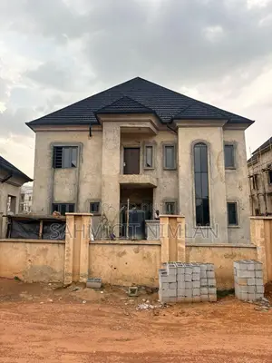 Shell Finished 5 Bedroom Fully Detached Duplex With Attached BQ, Wuye