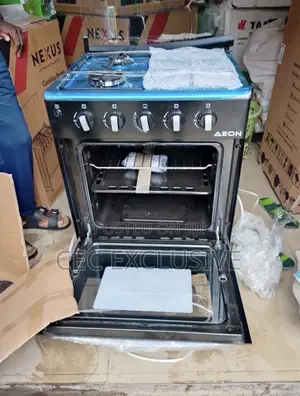 4gas Bunner With Oven Cooker