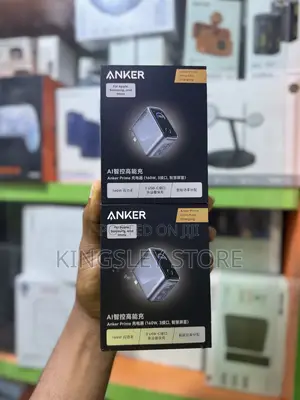 Anker Prime Charger 160W Max 3-Port GaN Charger for MacBook Charger