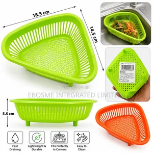 Triangle Sink Corner Drain Basket Food Strainer