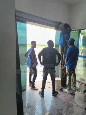 Automatic Sensor Door Installation