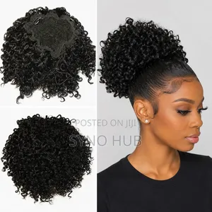 Hair Bun Extensions With Drawstring