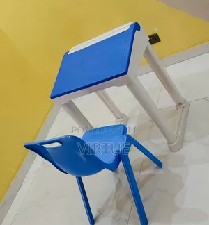 Kids' Plastic Table Chair Set | Excellent Condition | ₦35,000