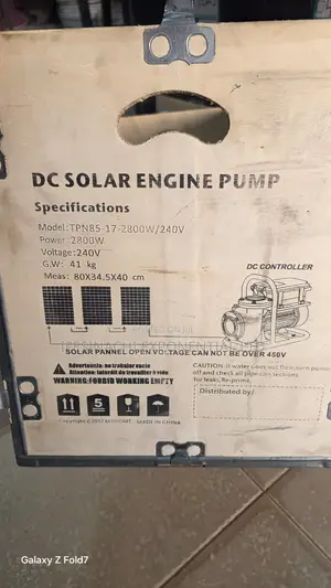 4hp DC Solar Irrigation Pump