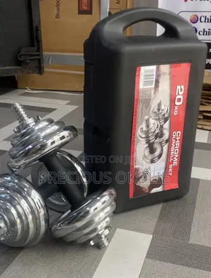 20kg Chrome Dumbbell Set