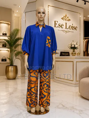 2piece, Free Sized Bubu Top , Free Size Trousers