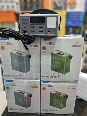 Konfulon Mobile Power Bank (100w) for (Phones, Routers, Laptops, Fans