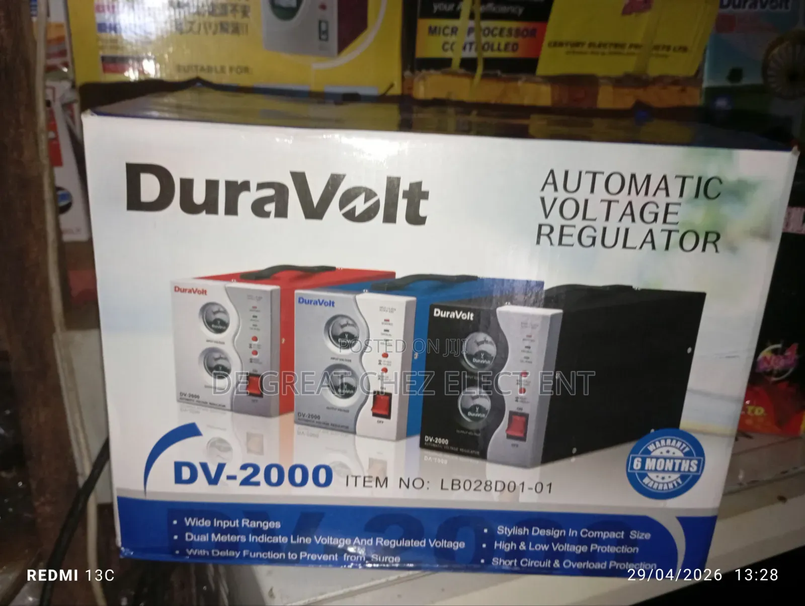 Duravolt Stablizer