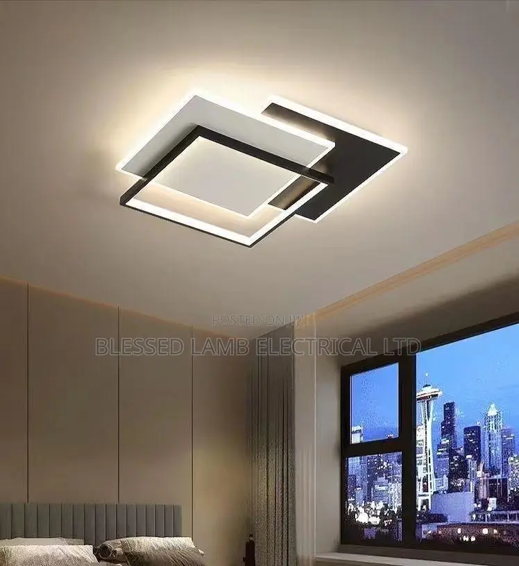 Modern Geometric LED Ceiling Light
