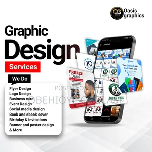 Professional Flyer and Logo Graphic Services