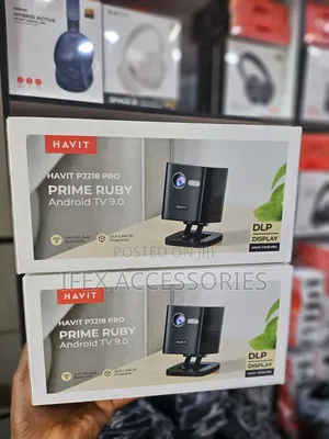 Havit Pj218 Pro Prime Ruby (Rechargeable Projector) (Andriod TV 9.0)