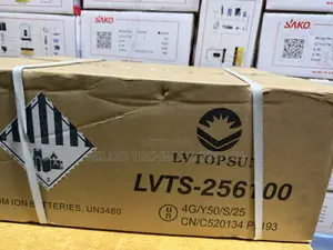 High Capacity LVTOPSUN 24V 2.5kWh Solar Lithium Battery